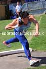 Decathlon shot putt, 2025 EAP International Combined Events, Hexham, Northumberland.  Photo: David T. Hewitson/Sports for All Pics